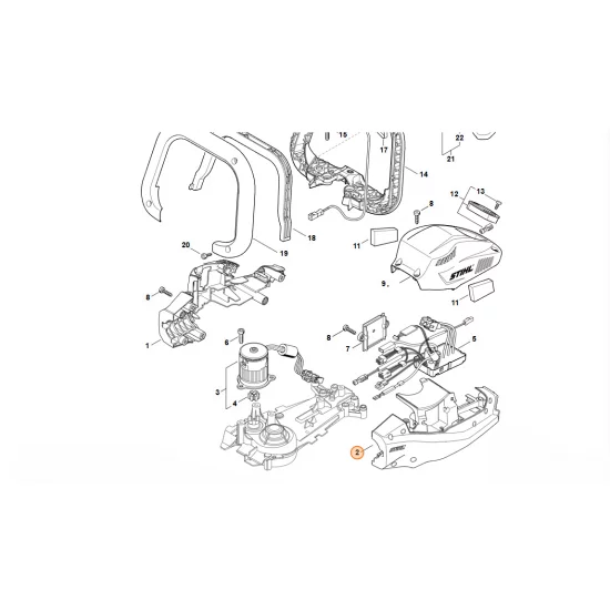 STIHL  Obudowa silnika 4869 602 1205
